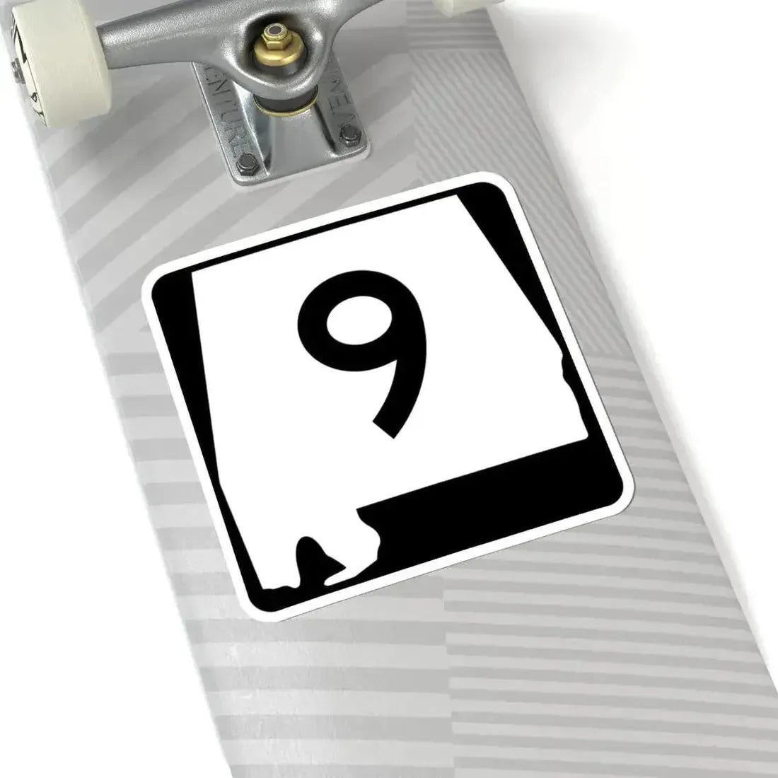 Alabama 9 (Alabama) (Road Sign) STICKER Vinyl Kiss-Cut Decal - The Sticker Space