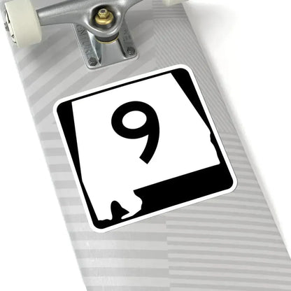 Alabama 9 (Alabama) (Road Sign) STICKER Vinyl Kiss-Cut Decal - The Sticker Space