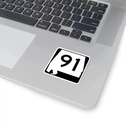 Alabama 91 (Alabama) (Road Sign) STICKER Vinyl Kiss-Cut Decal - The Sticker Space