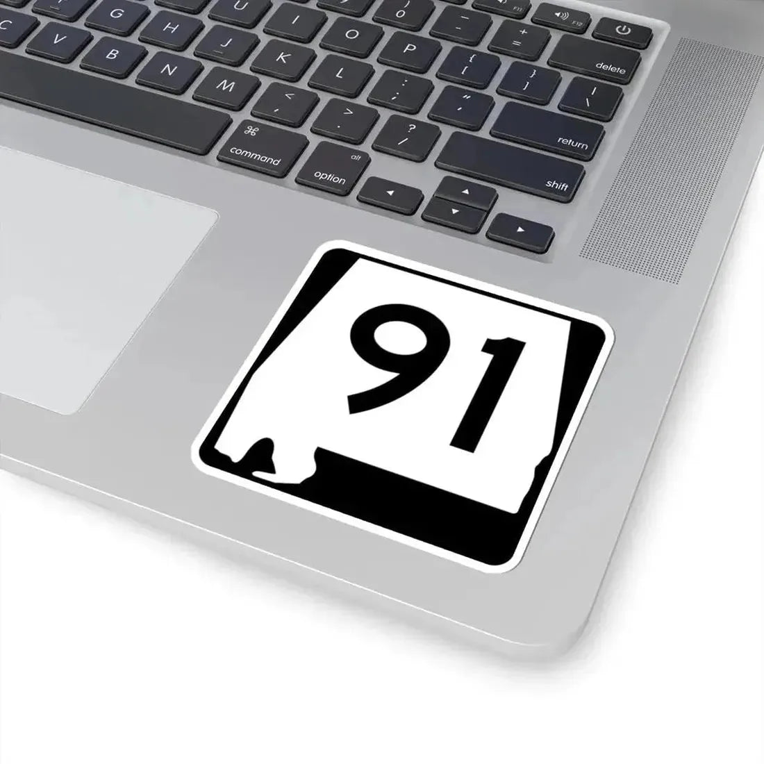 Alabama 91 (Alabama) (Road Sign) STICKER Vinyl Kiss-Cut Decal - The Sticker Space