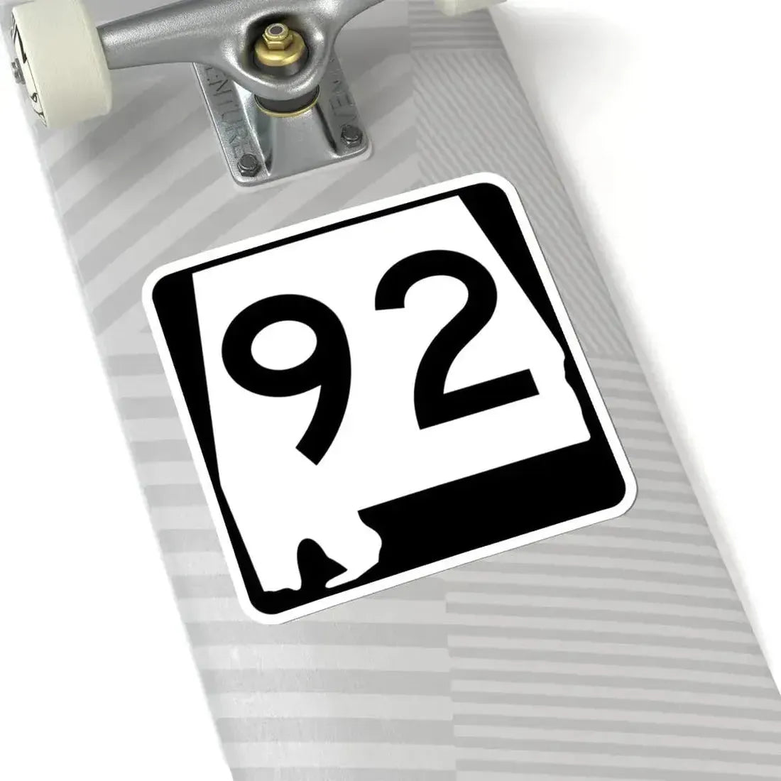 Alabama 92 (Alabama) (Road Sign) STICKER Vinyl Kiss-Cut Decal - The Sticker Space