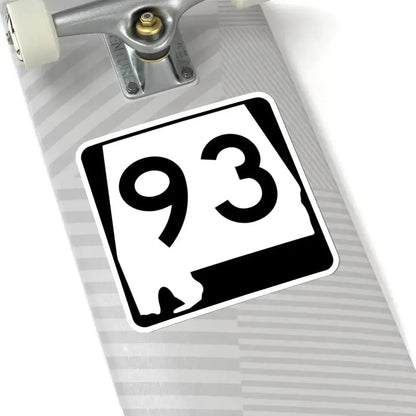 Alabama 93 (Alabama) (Road Sign) STICKER Vinyl Kiss-Cut Decal - The Sticker Space