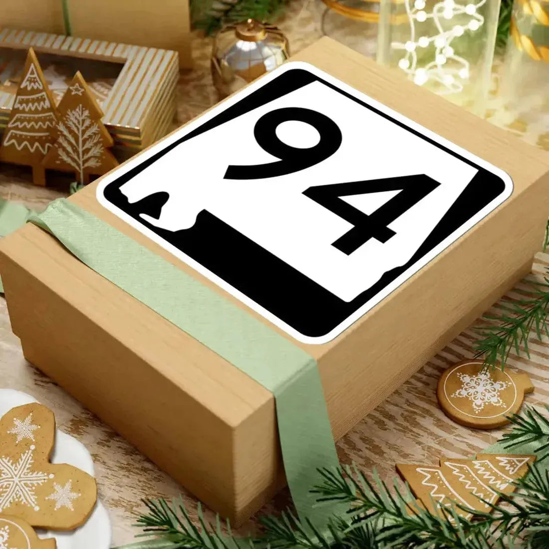 Alabama 94 (Alabama) (Road Sign) STICKER Vinyl Kiss-Cut Decal - The Sticker Space