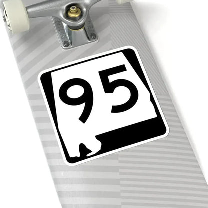 Alabama 95 (Alabama) (Road Sign) STICKER Vinyl Kiss-Cut Decal - The Sticker Space