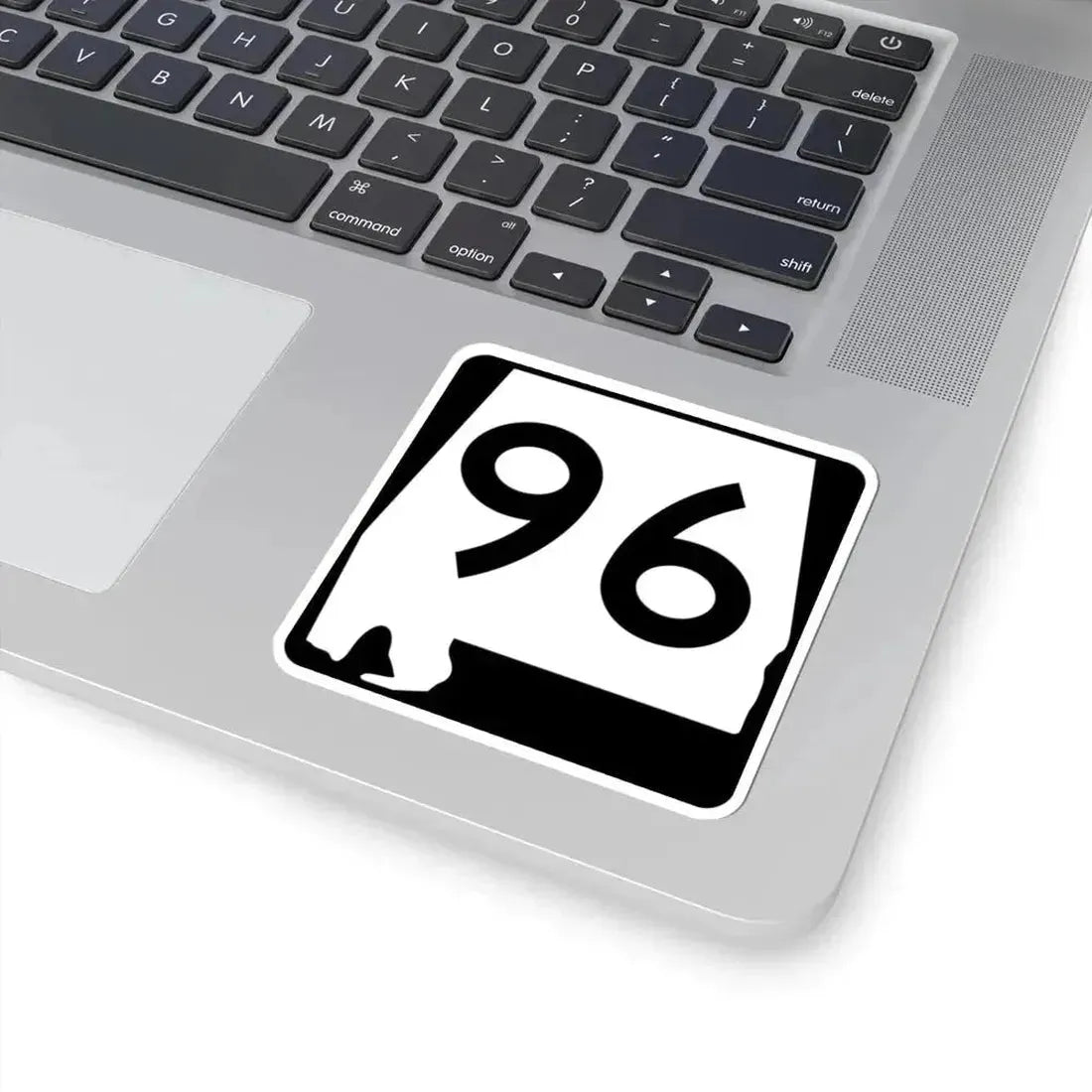 Alabama 96 (Alabama) (Road Sign) STICKER Vinyl Kiss-Cut Decal - The Sticker Space
