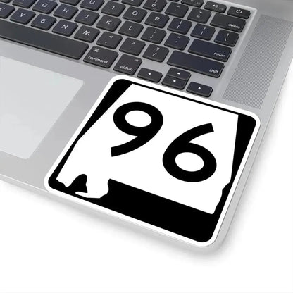 Alabama 96 (Alabama) (Road Sign) STICKER Vinyl Kiss-Cut Decal - The Sticker Space