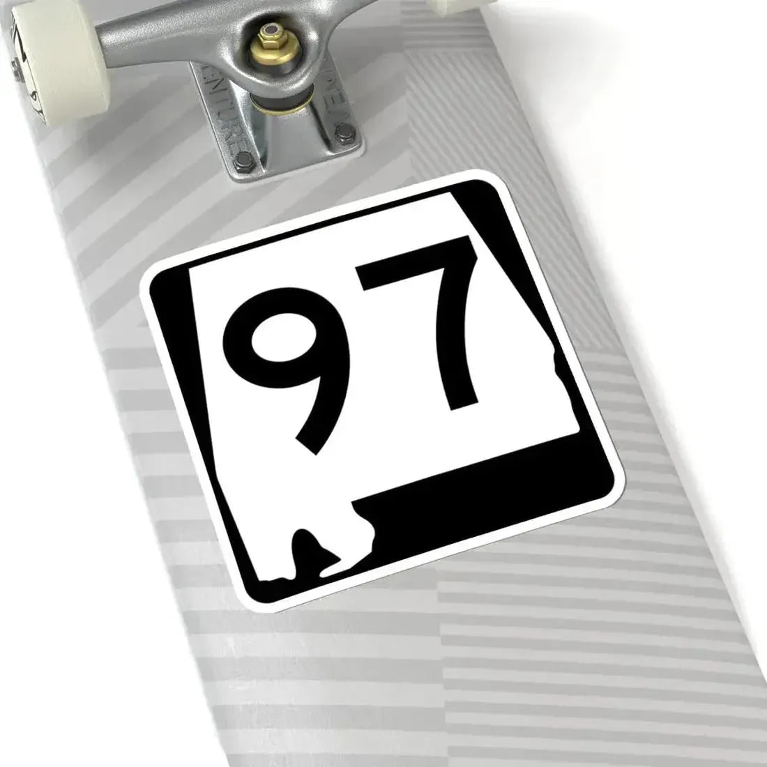Alabama 97 (Alabama) (Road Sign) STICKER Vinyl Kiss-Cut Decal - The Sticker Space