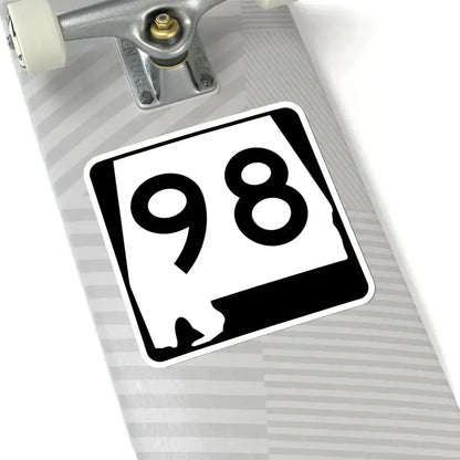Alabama 98 (Alabama) (Road Sign) STICKER Vinyl Kiss-Cut Decal - The Sticker Space