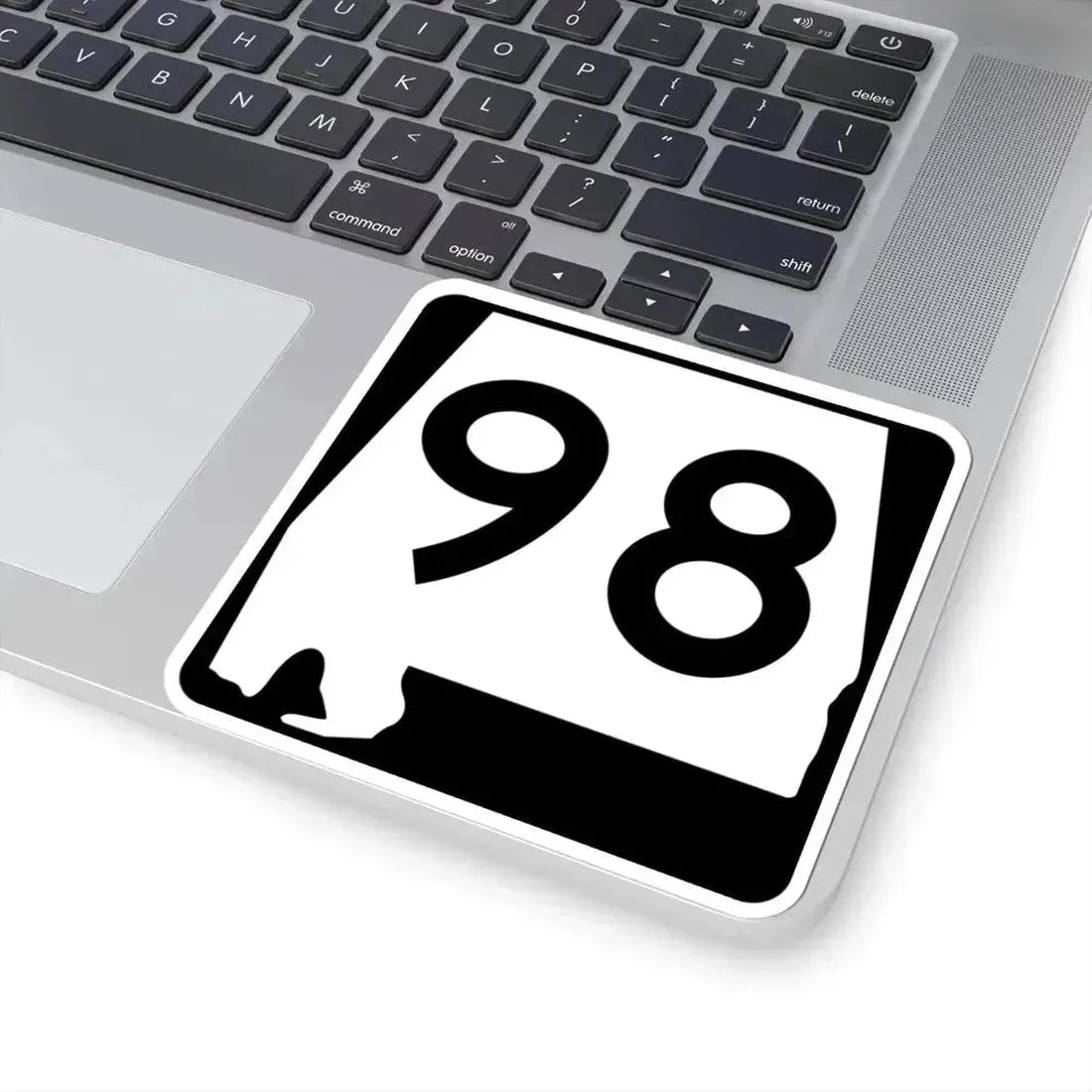 Alabama 98 (Alabama) (Road Sign) STICKER Vinyl Kiss-Cut Decal - The Sticker Space