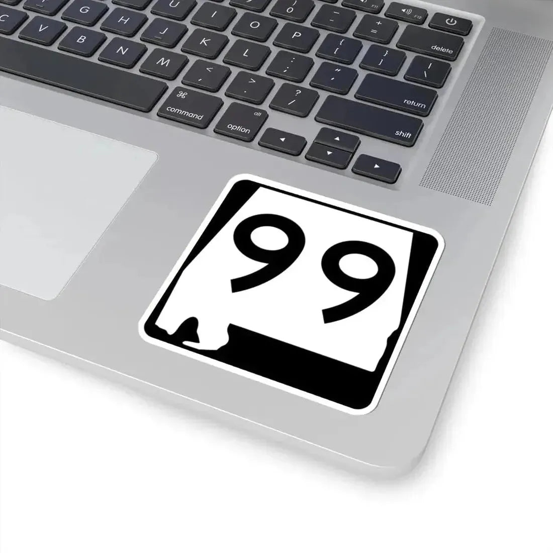 Alabama 99 (Alabama) (Road Sign) STICKER Vinyl Kiss-Cut Decal - The Sticker Space