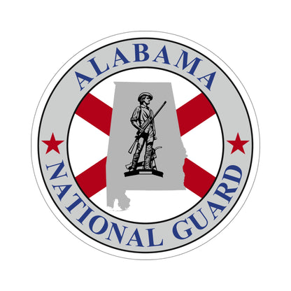 Alabama National Guard STICKER Vinyl Die-Cut Decal-5 Inch-The Sticker Space