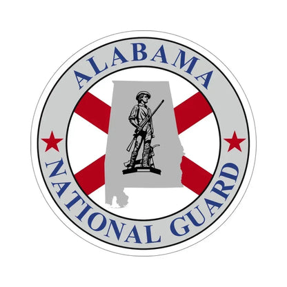Alabama National Guard STICKER Vinyl Die-Cut Decal 5 Inch - The Sticker Space