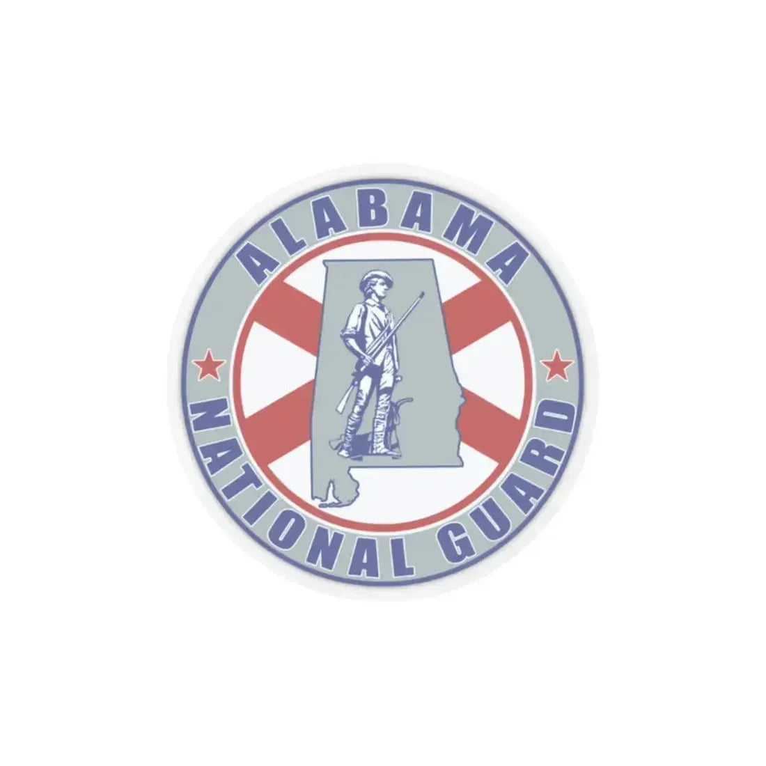 Alabama National Guard v2 - STICKER Vinyl Kiss-Cut Decal - The Sticker Space
