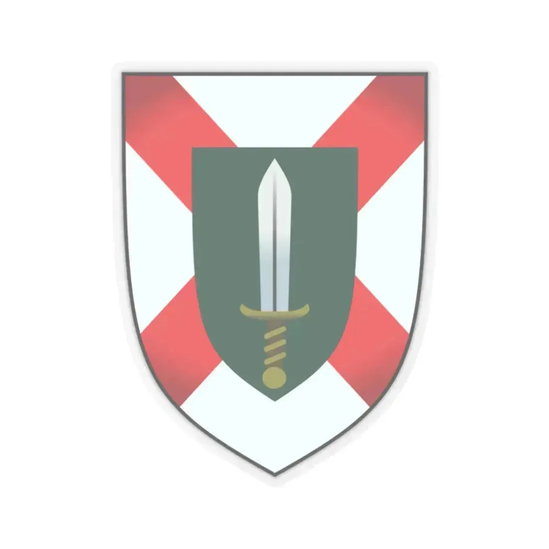 Alabama State Defense Force - STICKER Vinyl Kiss-Cut Decal 2 Inch Transparent - The Sticker Space