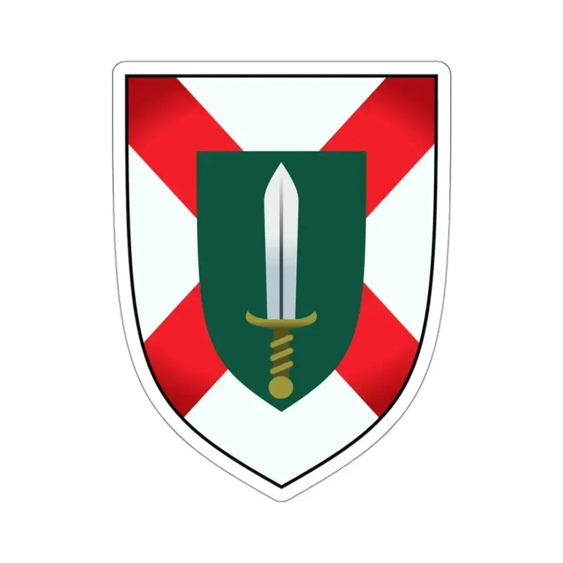 Alabama State Defense Force - STICKER Vinyl Kiss-Cut Decal 3 Inch White - The Sticker Space