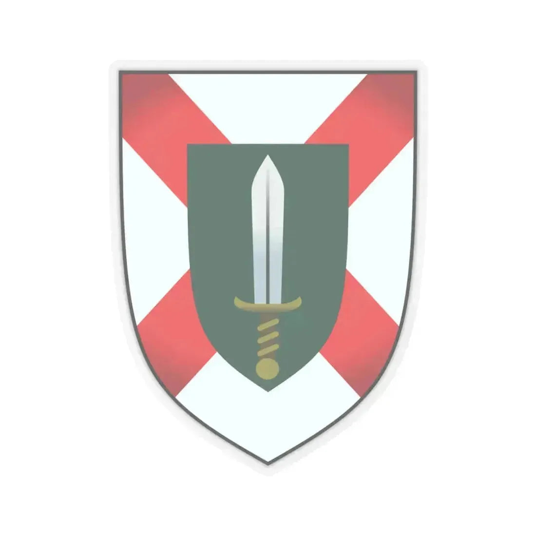 Alabama State Defense Force - STICKER Vinyl Kiss-Cut Decal 4 Inch Transparent - The Sticker Space