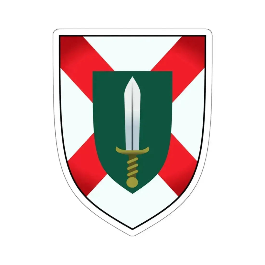 Alabama State Defense Force - STICKER Vinyl Kiss-Cut Decal 4 Inch White - The Sticker Space