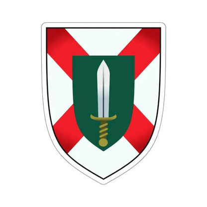 Alabama State Defense Force - STICKER Vinyl Kiss-Cut Decal 4 Inch White - The Sticker Space