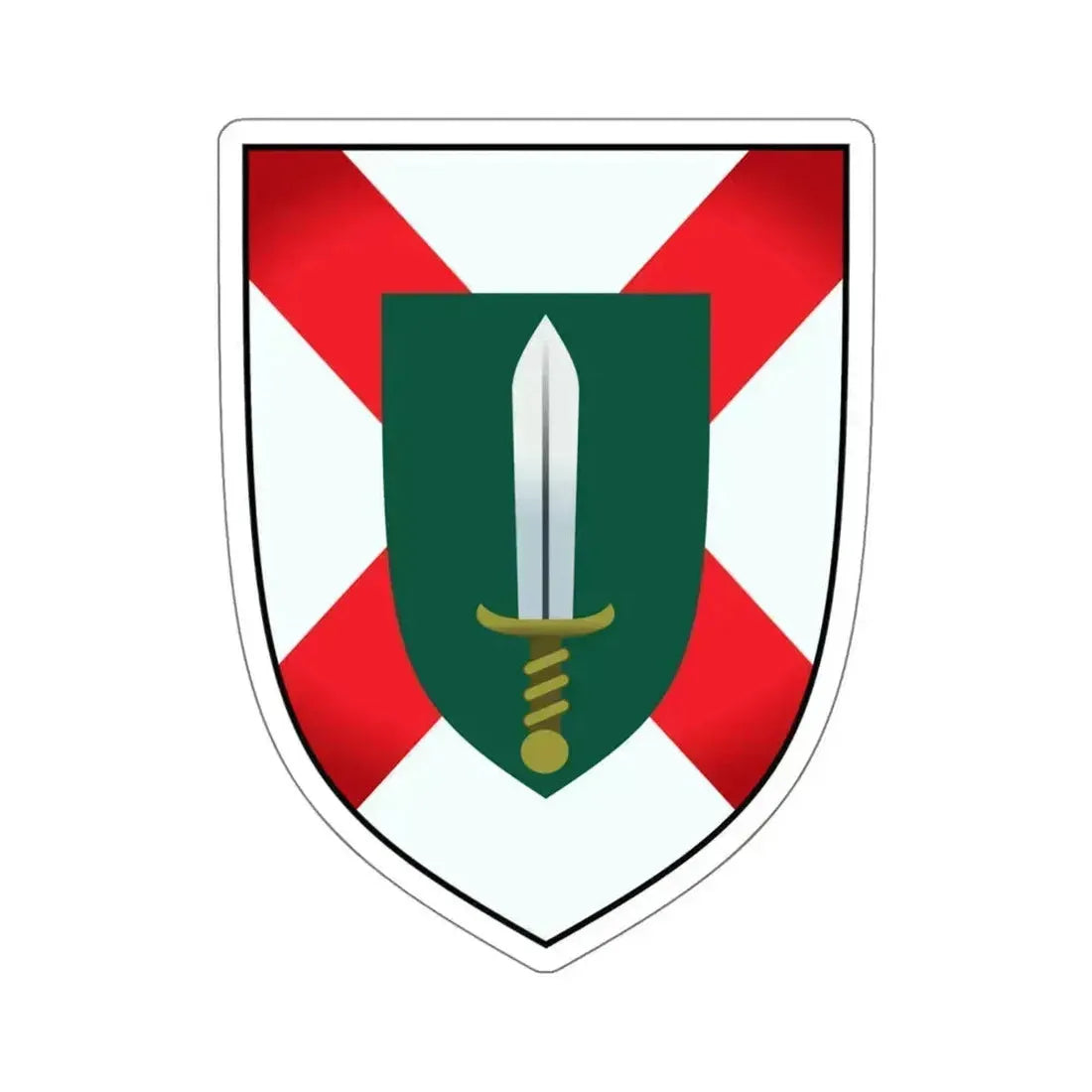 Alabama State Defense Force - STICKER Vinyl Kiss-Cut Decal 6 Inch White - The Sticker Space