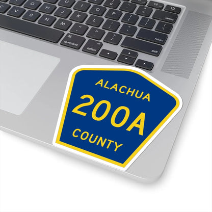 Alachua County 200A (Florida) (Road Sign) STICKER Vinyl Kiss-Cut Decal - The Sticker Space