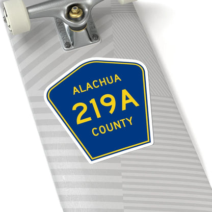 Alachua County 219A (Florida) (Road Sign) STICKER Vinyl Kiss-Cut Decal - The Sticker Space