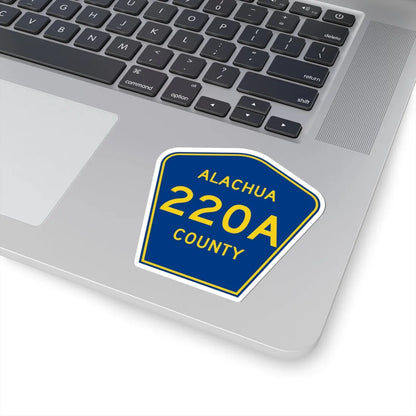 Alachua County 220A (Florida) (Road Sign) STICKER Vinyl Kiss-Cut Decal - The Sticker Space