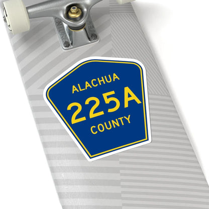 Alachua County 225A (Florida) (Road Sign) STICKER Vinyl Kiss-Cut Decal - The Sticker Space