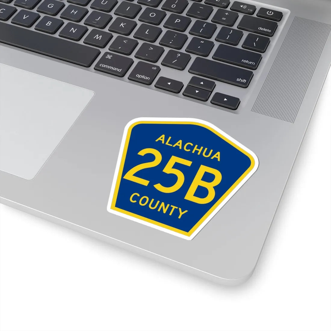Alachua County 25B (Florida) (Road Sign) STICKER Vinyl Kiss-Cut Decal - The Sticker Space