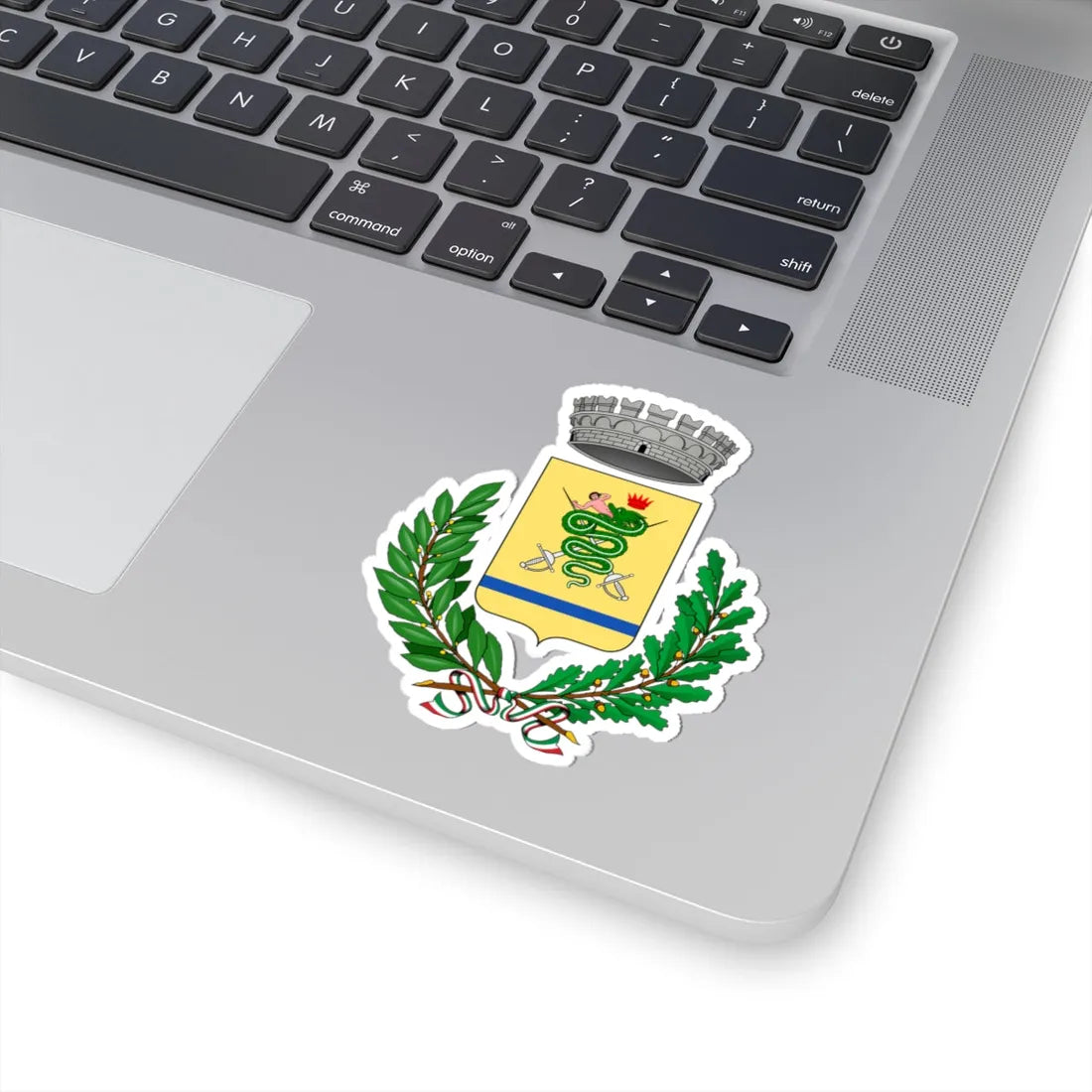 Alagna-Stema (Italy) (Coat of Arms) STICKER Vinyl Kiss-Cut Decal - The Sticker Space