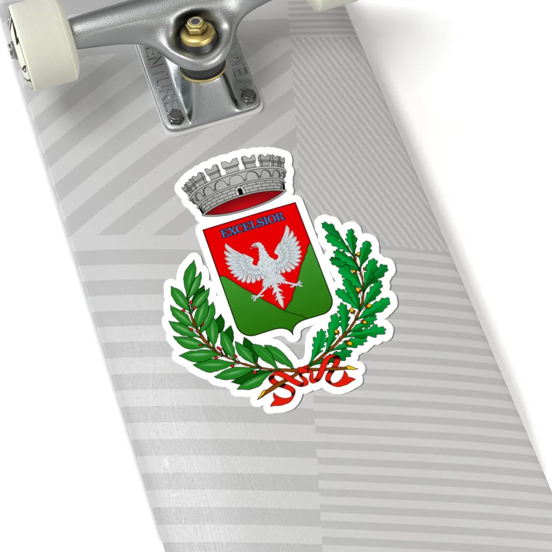 Alagna Valsesia-Stemma pre-2021 (Italy) (Coat of Arms) STICKER Vinyl Kiss-Cut Decal - The Sticker Space