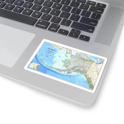Alaska 1 (1994) (Map) STICKER Vinyl Kiss-Cut Decal - The Sticker Space