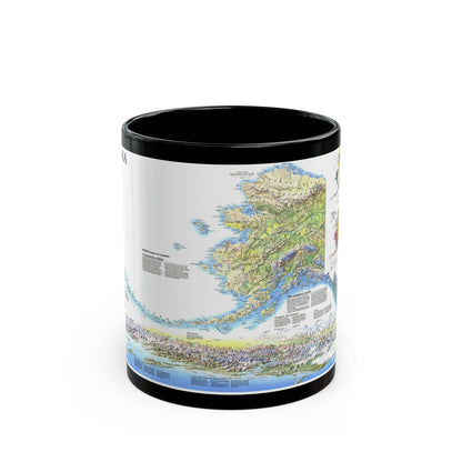 Alaska 2 (1994) (Map) Black Coffee Mug-11oz-The Sticker Space