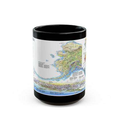 Alaska 2 (1994) (Map) Black Coffee Mug-15oz-The Sticker Space