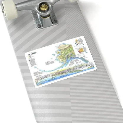 Alaska 2 (1994) (Map) STICKER Vinyl Kiss-Cut Decal - The Sticker Space