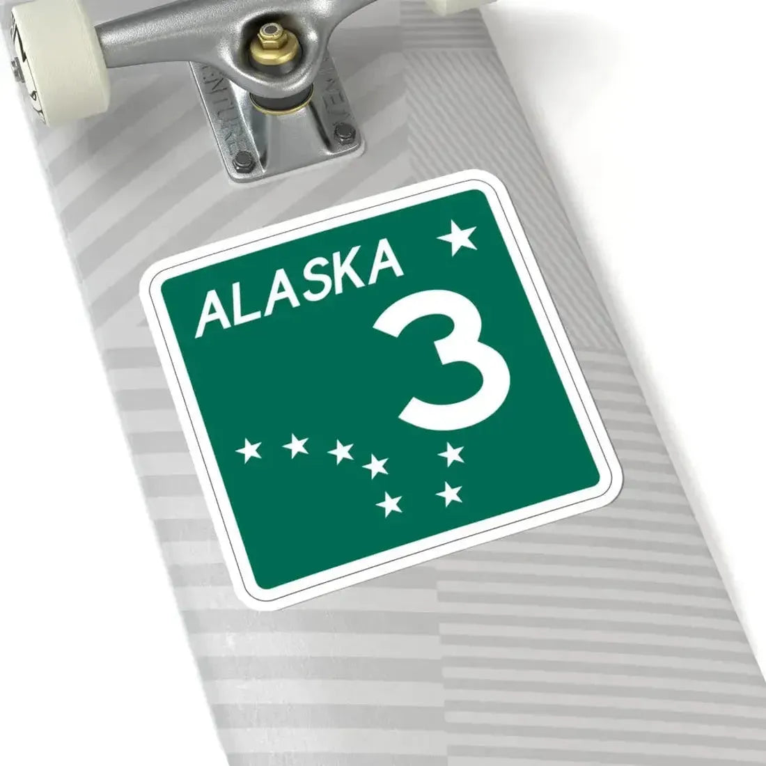 Alaska 3 Business shield (Alaska) (Road Sign) STICKER Vinyl Kiss-Cut Decal - The Sticker Space