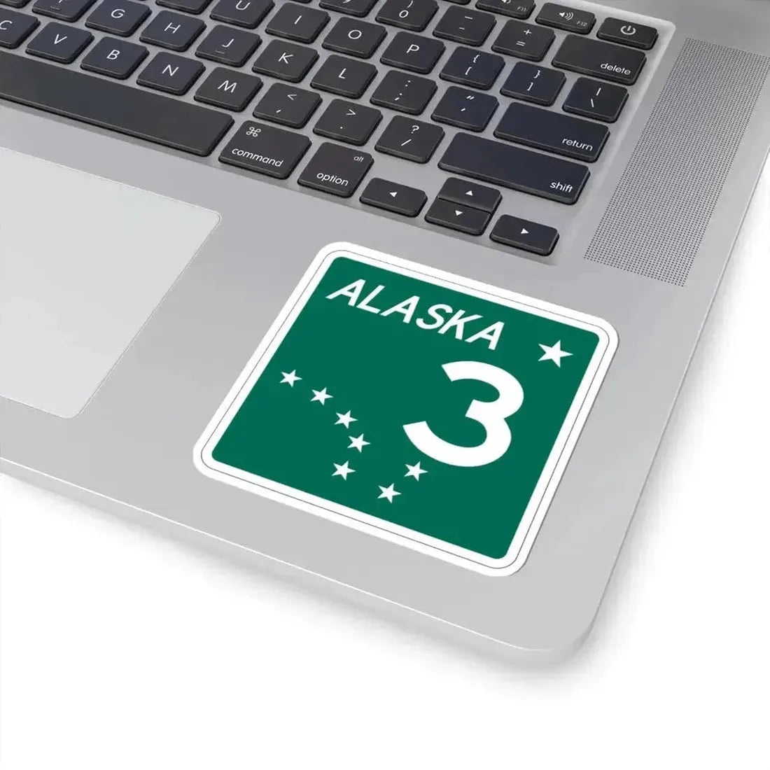 Alaska 3 Business shield (Alaska) (Road Sign) STICKER Vinyl Kiss-Cut Decal - The Sticker Space