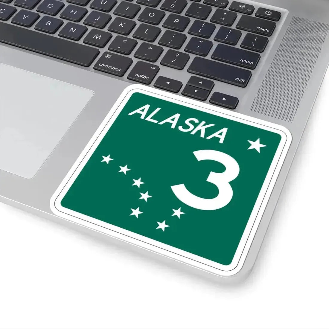 Alaska 3 Business shield (Alaska) (Road Sign) STICKER Vinyl Kiss-Cut Decal - The Sticker Space