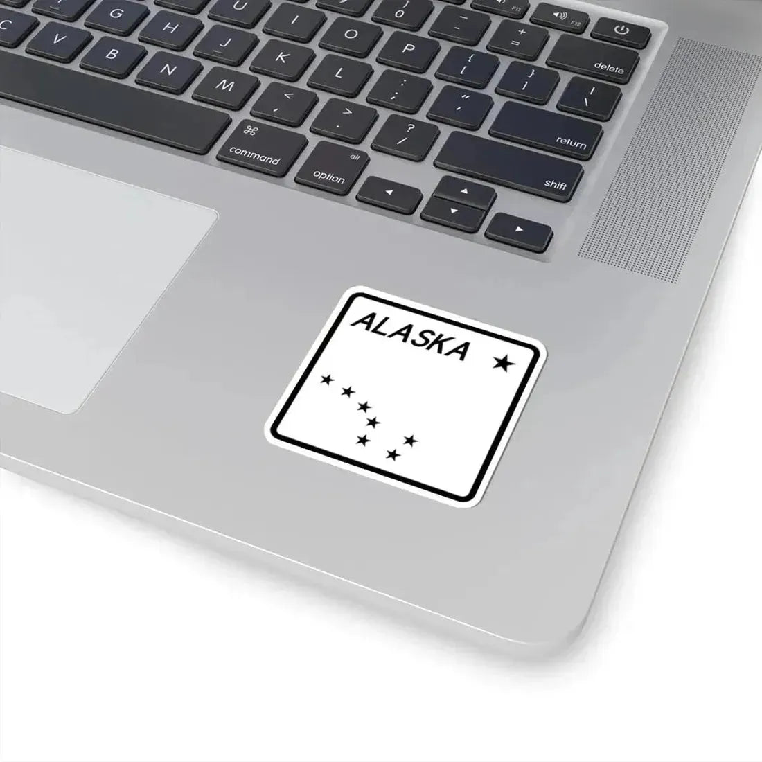 Alaska blank shield (Alaska) (Road Sign) STICKER Vinyl Kiss-Cut Decal - The Sticker Space