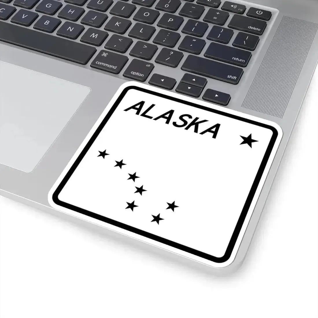 Alaska blank shield (Alaska) (Road Sign) STICKER Vinyl Kiss-Cut Decal - The Sticker Space