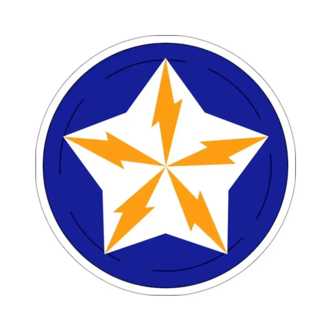 Alaska Communications System (U.S. Army) STICKER Vinyl Kiss-Cut Decal 2 Inch White - The Sticker Space