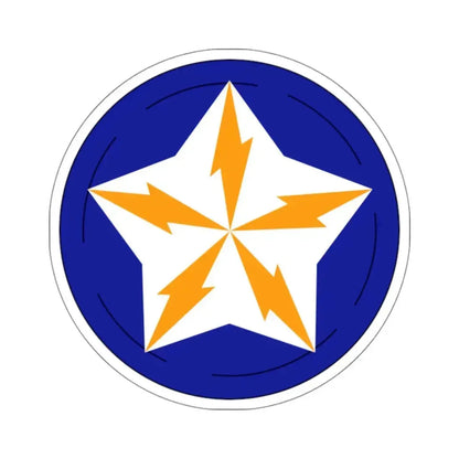 Alaska Communications System (U.S. Army) STICKER Vinyl Kiss-Cut Decal 4 Inch White - The Sticker Space