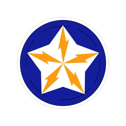 Alaska Communications System (U.S. Army) Transparent STICKER Die-Cut Vinyl Decal 2 Inch - The Sticker Space