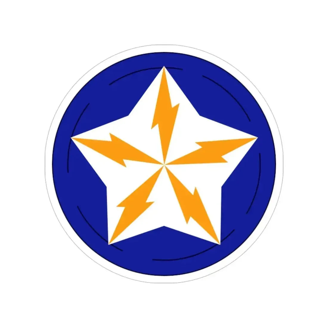 Alaska Communications System (U.S. Army) Transparent STICKER Die-Cut Vinyl Decal 6 Inch - The Sticker Space