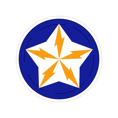 Alaska Communications System (U.S. Army) Transparent STICKER Die-Cut Vinyl Decal 6 Inch - The Sticker Space