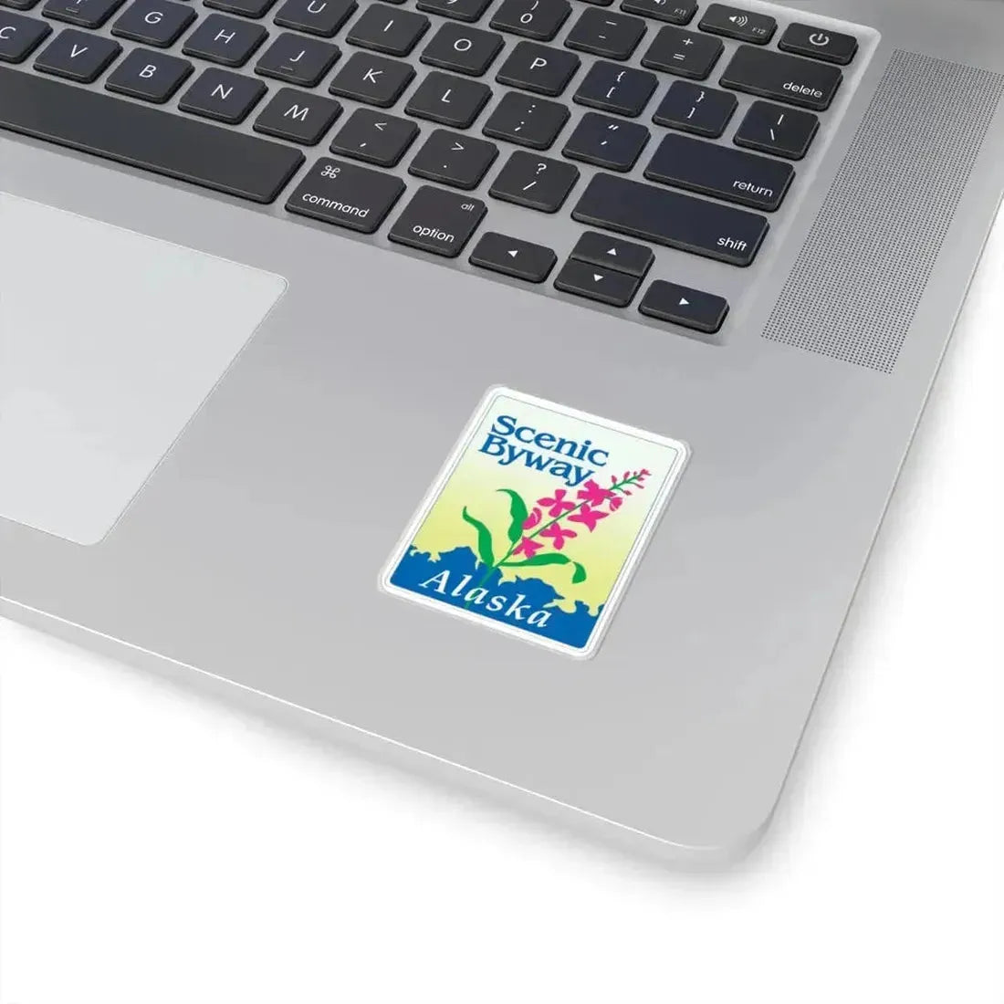 Alaska Scenic Byway (Alaska) (Road Sign) STICKER Vinyl Kiss-Cut Decal - The Sticker Space