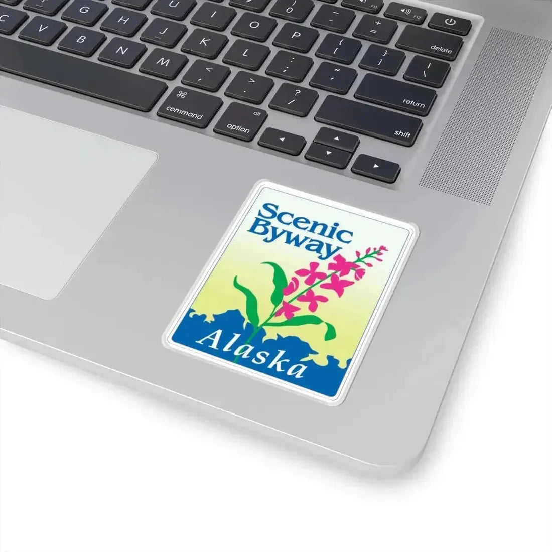 Alaska Scenic Byway (Alaska) (Road Sign) STICKER Vinyl Kiss-Cut Decal - The Sticker Space