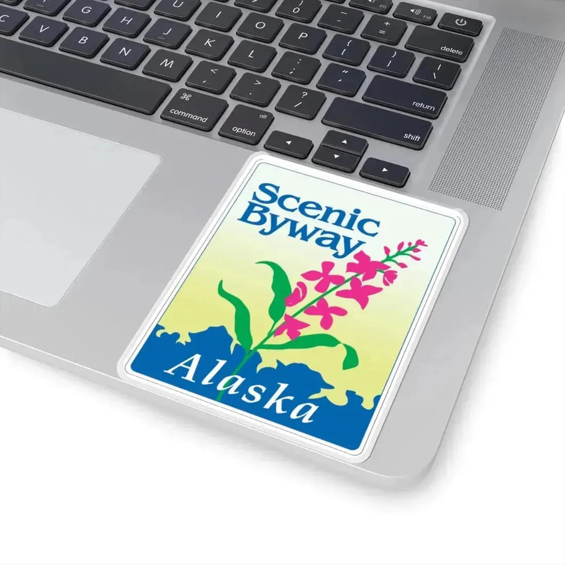 Alaska Scenic Byway (Alaska) (Road Sign) STICKER Vinyl Kiss-Cut Decal - The Sticker Space
