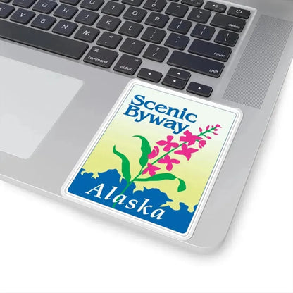 Alaska Scenic Byway (Alaska) (Road Sign) STICKER Vinyl Kiss-Cut Decal - The Sticker Space