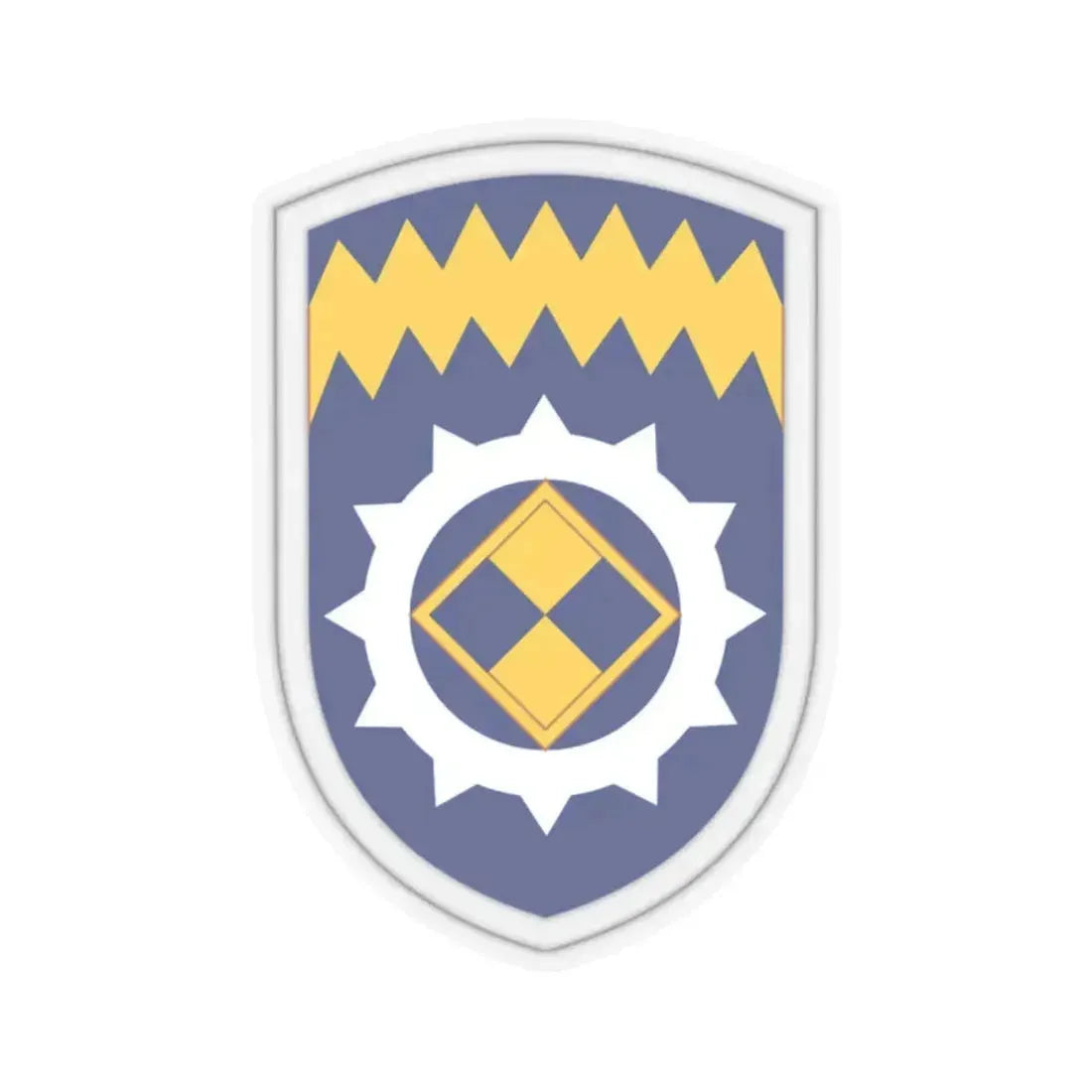 Alaska Support Command (U.S. Army) STICKER Vinyl Kiss-Cut Decal 2 Inch Transparent - The Sticker Space