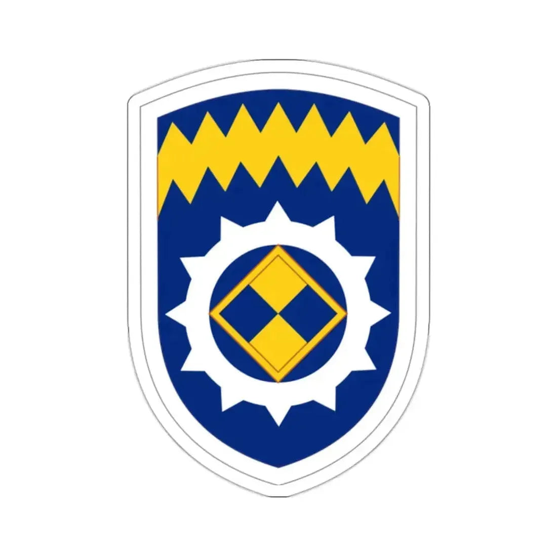 Alaska Support Command (U.S. Army) STICKER Vinyl Kiss-Cut Decal 2 Inch White - The Sticker Space